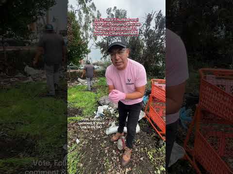 Link in my BIO #cleanlawithme #la #losangeles #gofundme #vote #bulqit #wevote #teamlopez #teamrita