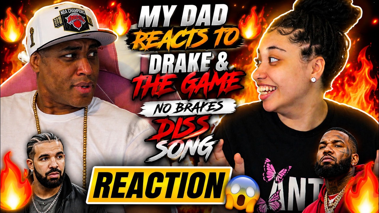 MY DAD REACTS TO Drake & The Game - No Brakes DISS SONG REACTION