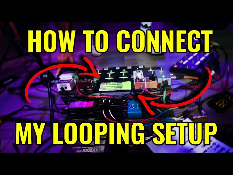 Setting up my Looping Equipment - Live Show in Nashville