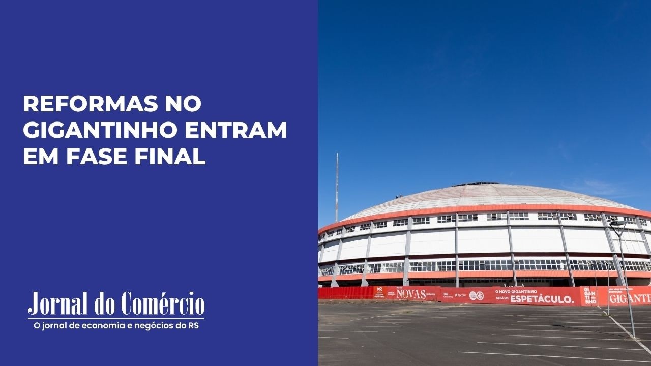 Reformas no Gigantinho entram em fase final