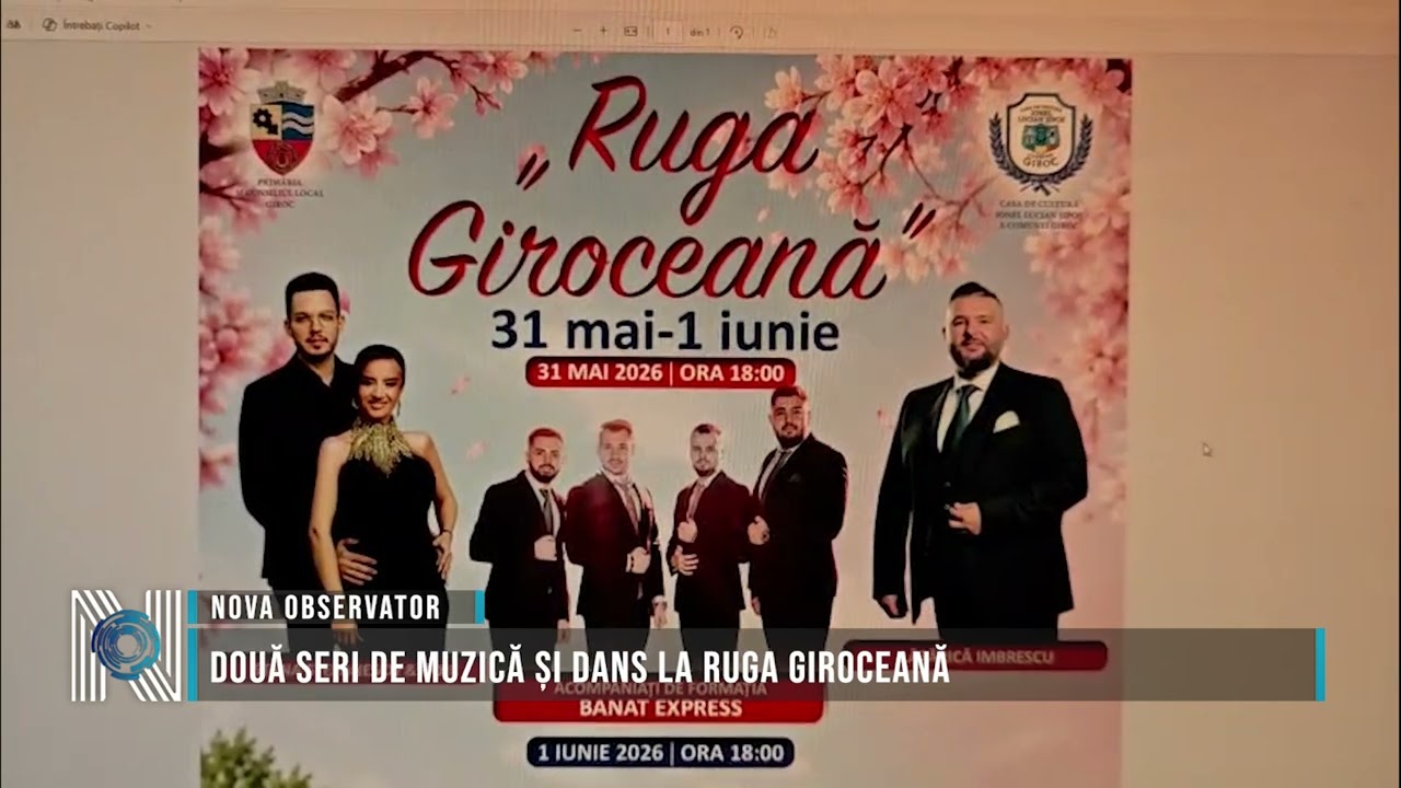 Două seri de muzică și dans la Ruga Giroceană