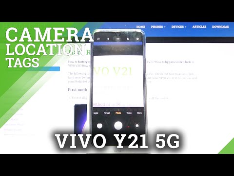 How to Enable Camera Location Tags on Vivo V21 5G - Turn On/Off Geolocation