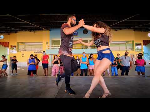 Aprenda a dançar com Kuque e Marcela Fórro Eletrônico.