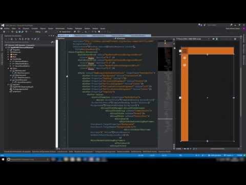 UWP MVVM Hamburguer menu, implementación – darioDotNet