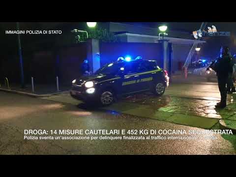 'Ndrangheta: 13 in carcere per traffico cocaina porto Livorno. Sequestrati 452 kg droga