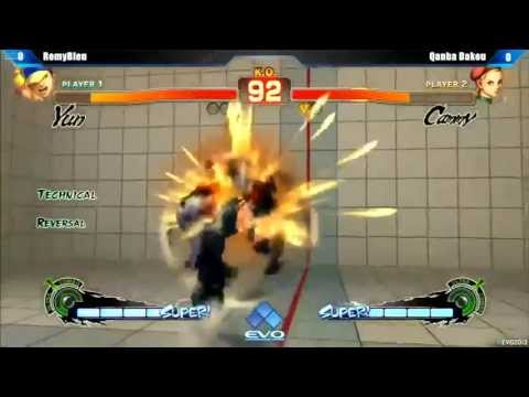 EVO 2013 - RemyBleu (Yun) vs Qanba Dakou (Cammy) - SSF4 AE