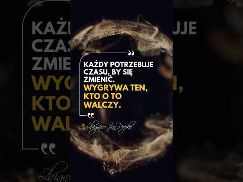 [POPKO Świat Medytacji] Każdy potrzebuje czasu, by się zmienić…  #motywacja #rozwój #zwyciezca