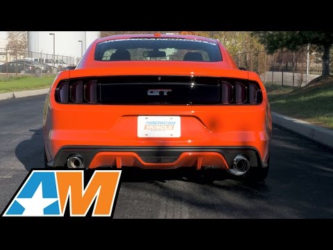 2015-2017 Mustang GT SLP Exhaust Sound Clip Loudmouth II Axle-back Exhaust Review & Install