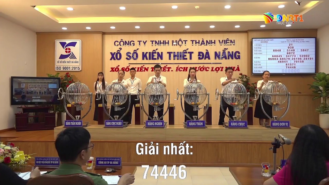 🔴 Kết quả quay số mở thưởng Xổ số kiến thiết Đà Nẵng ngày 6/5/2026