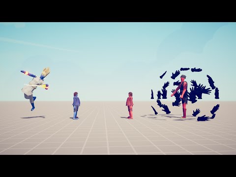 DARK PEASANT & EVERY UNIT vs SUPER PEASANT & EVERY UNIT - Totally Accurate Battle Simulator TABS