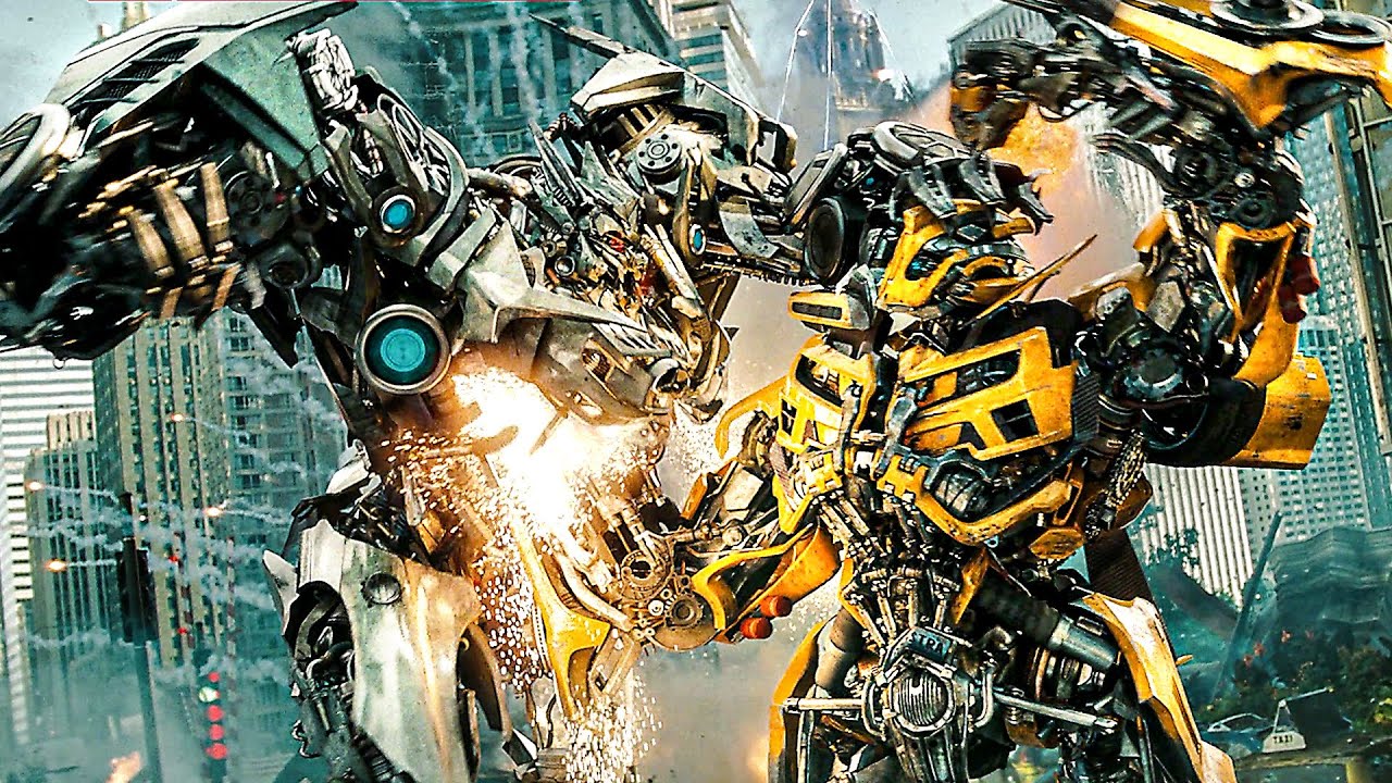 TRANSFORMERS 3 "El Puñetazo de Bumblebee" 4K ᴴᴰ