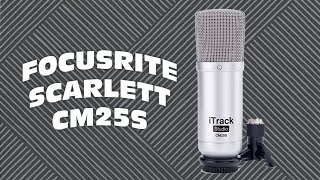 Video thumbnail for Focusrite Scarlett CM25S Review / Demo and Comparison to Rode NT1 by Obscure Mics