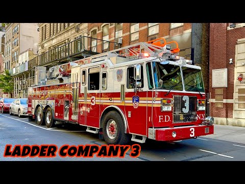 🌟 FLEET FRIDAY 🌟 FDNY LADDER COMPANY 3 ~ BRAND NEW 2024 SEAGRAVE ATTACKER 100’ AERIAL