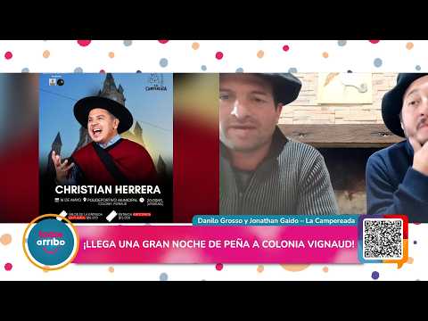 ¡ESTE SÁBADO COLONIA VIGNAUD SE VISTE DE PEÑA!