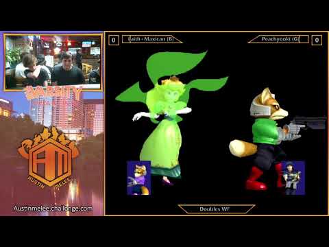 Tipperoni 165 - doubles - peachyooki (peach/fox) vs Laith+Maxican (fox/marth)