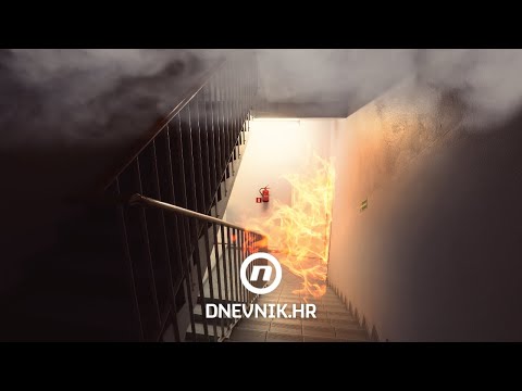 Iz stana punog dima herojski izvukla dječaka: "Udarila sam jako i razvalila vrata" | Dnevnik Nove TV