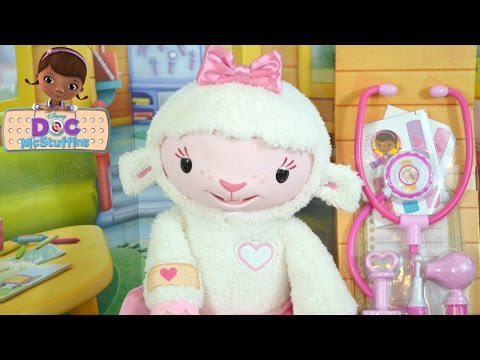 DISNEY Doc McStuffins TAKE CARE OF ME LAMBIE Toy Review NEW