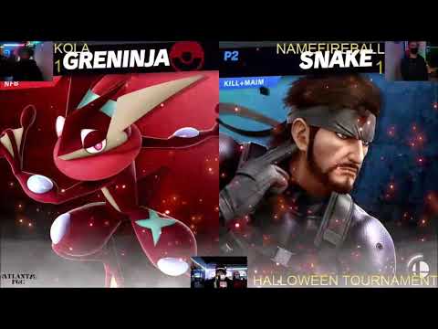 4o4 Monster Smash Halloween Tournament - GRNT| Namefireball (Greninja) vs Kola (Snake) - Grand Final