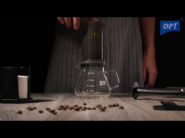 ماكينة تحضير القهوة بالكبس ايروبرس 240 مل- محمولة وخفيفة الوزن، سهلة وسريعة التنظيف، تعطي نكهة قهوة أنعم وأغنى،ضمان سنتان