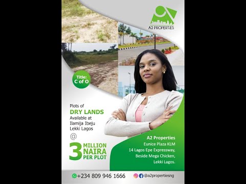 Land For Sale Ilamija, Ibeju Lekki Lekki Phase 2 Lagos