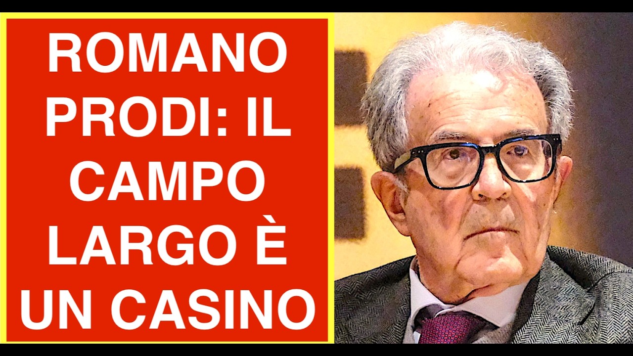 ROMANO PRODI: IL CAMPO LARGO È UN CASINO