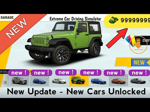 Extreme Car Driving Simulator All Cars Unlocked