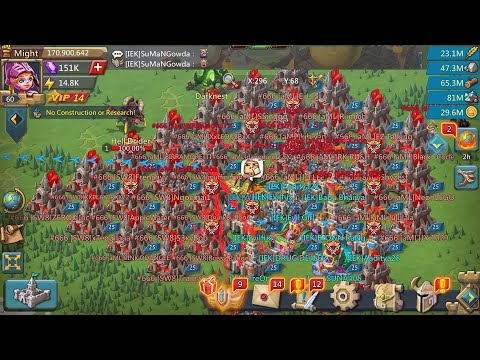 Lords Mobile | My Solo Trap in Action | KvK November 4 way 2020 | Part 1
