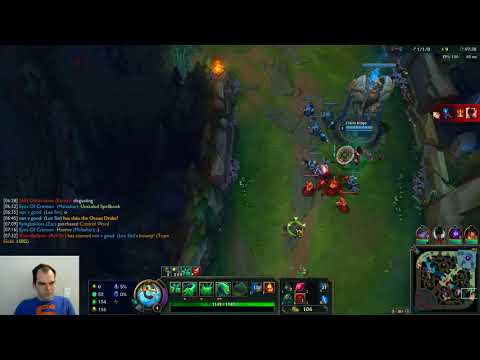 Zac vs Lux, support, with commentary