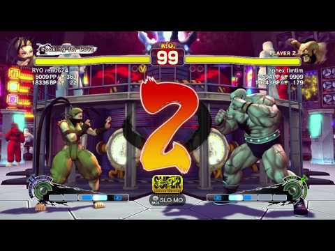 SSFIVAE~ Ibuki (RYO ren0624) vs.  Zangief (aphex timtim) HD