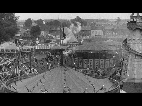 Trailer Frolics On The Green, Mitcham Fair (1927) | Britain on Film