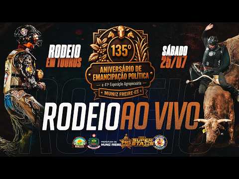Expo Muniz Freire 2026 | RODEIO AO VIVO | SÁBADO 20:30