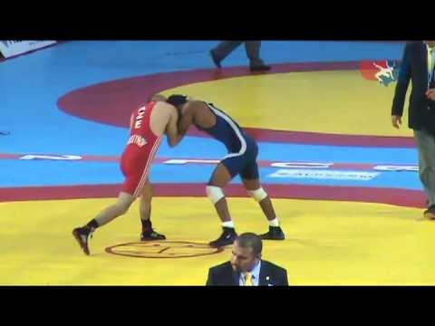 2011 Worlds Freestyle 60kg - Franklin Gomez (PUR) vs. Zelimkhan Huseynov (AZE)