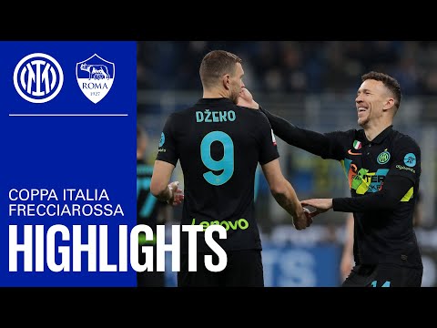 Dzeko & Sanchez fire Inter into the semi-finals! ⚫🔵 INTER 2-0 ROMA | HIGHLIGHTS | COPPA ITALIA 21/22