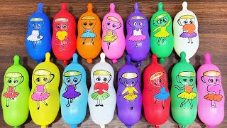 Satisfying Slime Mixing – Balloon Pops for Relaxing Slime Sounds #55