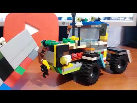 Трактор т-150к из лего