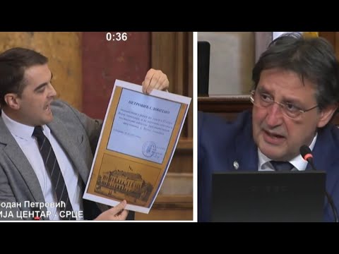 Žestok duel ministra Gašića i narodnog poslanika Slobodana Petrovića na temu vojske