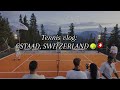 Playing Tennis In Gstaad Switzerland A Dream Tennis Trip