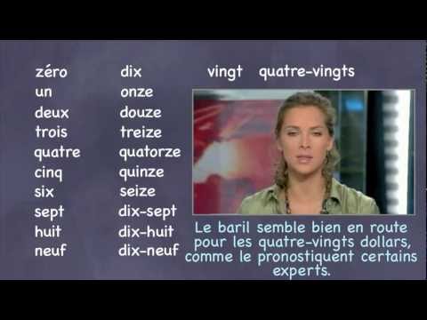 French Number Practice with Movie Clips