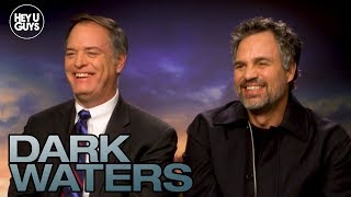 Mark Ruffalo & Rob Bilott interview on whistleblower drama Dark Waters video