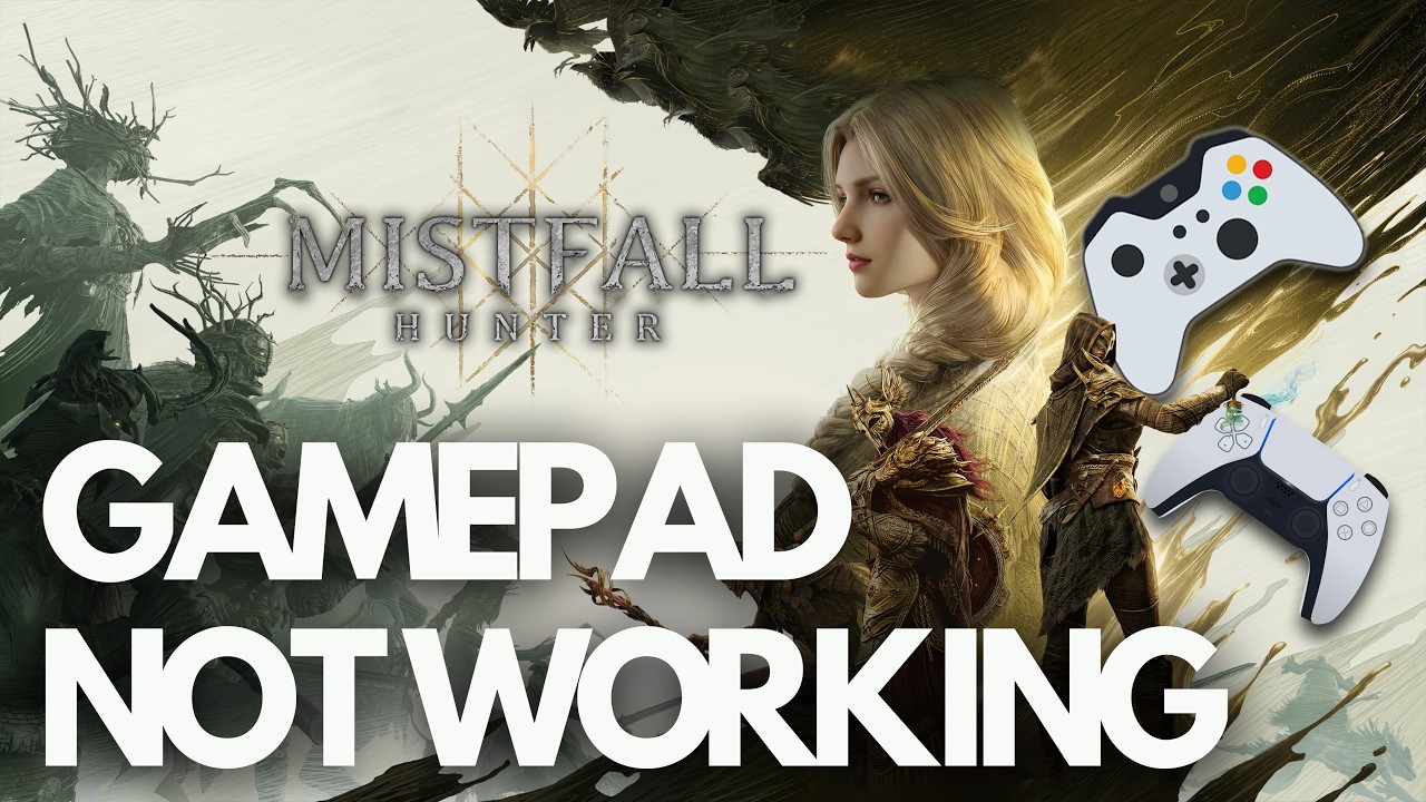Mistfall Hunter: Gamepad / Controller Not Working / Not Detected on Steam PC🎮