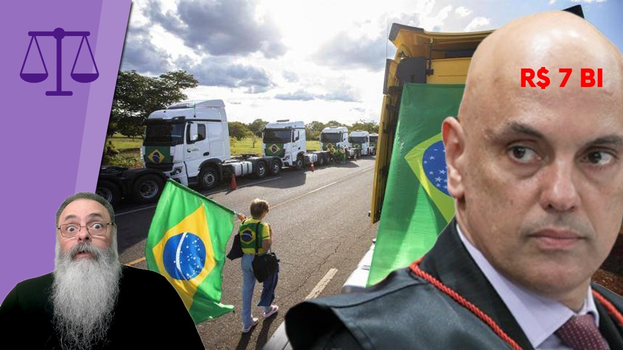XANDÃO IMPÕE MULTA absurda de R$ 7 BI em CAMINHONEIROS para EVITAR GREVE agora que PREJUDICARIA LULA