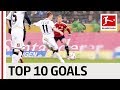 Reus, Rakitic, Arango & Co. - Top 10 Goals - Borussia M'gladbach vs. Schalke 04