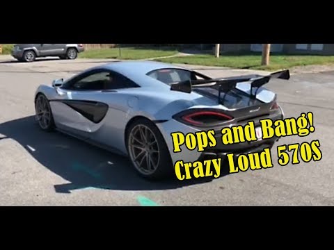 Best Sounding McLaren 570S with Burble ECU Flash by VRTuned