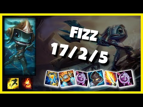Fizz 11.1 Gameplay Challenger S11 Mid (17/2/5) - OCE