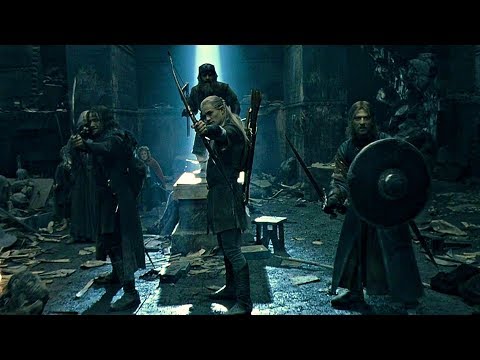 Battaile Dans la Moria Le Seigneur des anneaux : La Communauté de l'anneau