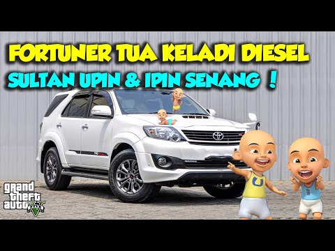 SULTAN UPIN IPIN BELI MOBIL BARU FORTUNER VND SUPER TURBO CUMI DARAT - GTA V MOD UPIN & IPIN SPESIAL