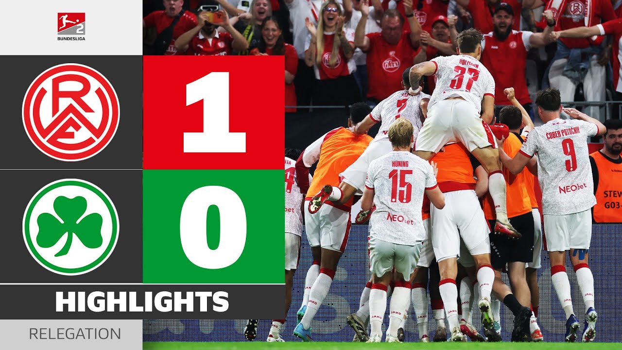 Wonderful Free Kick! | RW ESSEN - SPVGG GREUTER FÜRTH | Highlights | Relegation 2. Bundesliga 25/26
