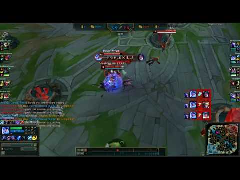 The Nunu/Ryze Ult Triple Kill Combo