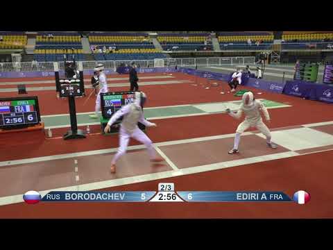 Doha 2021 SMF - L16 - K Borodachev RUS v Ediri FRA