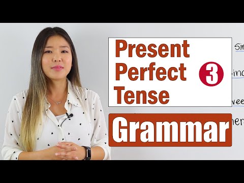 基礎英語語法課程｜現在完成時｜學習和練習。 (Basic English Grammar Course | Present Perfect Tense | Learn and Practice)
